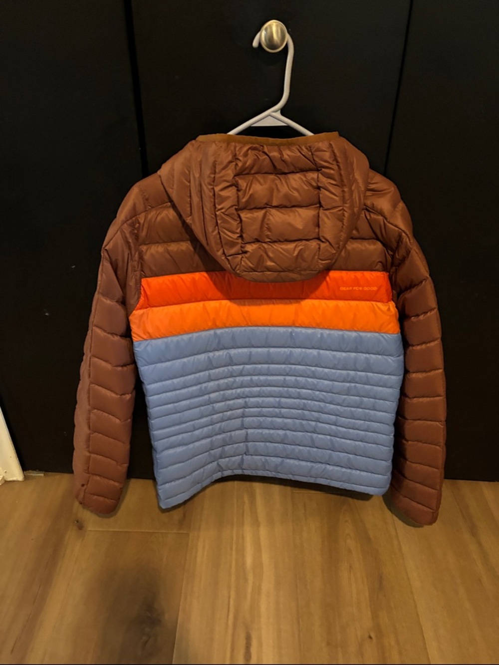 cotopaxi Brown, Orange & Blue Insulated Hooded Ski Jacket - Picture 2 of 6